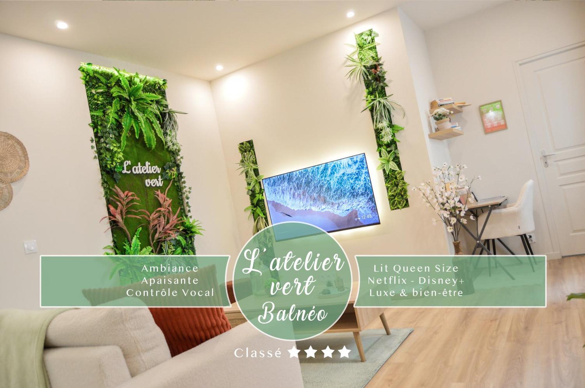 L'Atelier Vert - Balneo - Luxe - Proche Hypercentre - Classe 4 Etoiles Troyes Exterior foto
